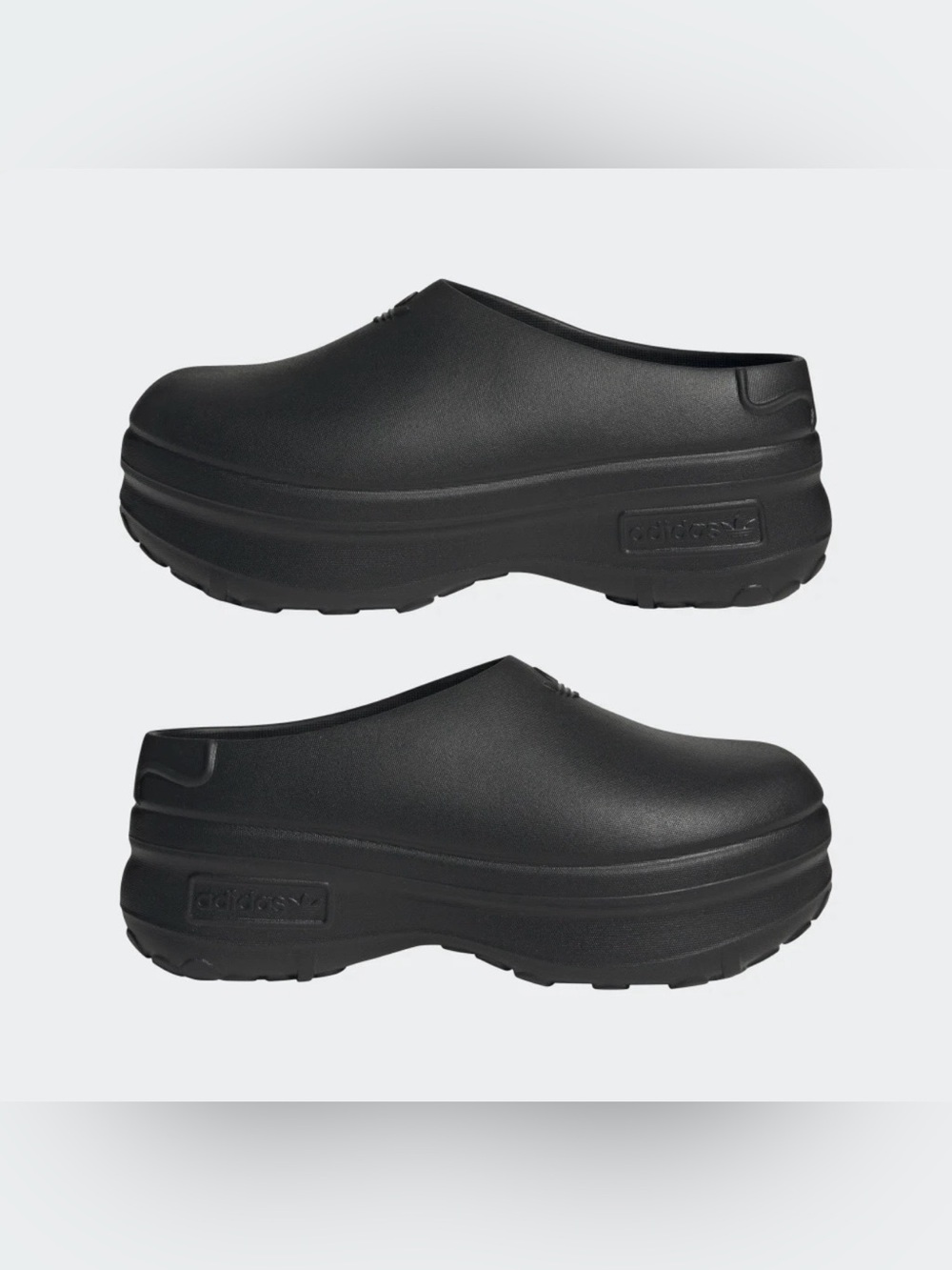 Adidas AdiFOM Stan Smith Mule Core Black Women's 6.0 NEW
